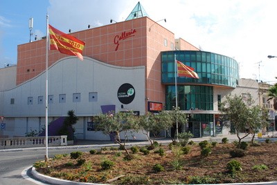 The 'Tal-Lira' cinemas in Fgura, Malta